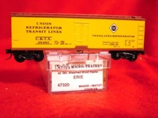 KD 47320-1 ERIE (URTX) 40' Wood Reefer  #39487 'MINT' N-SCALE