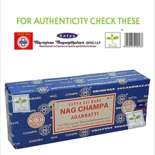 Sai Baba Nag Champa Incense Sticks 250G (Worlds Largest Exported Incense)