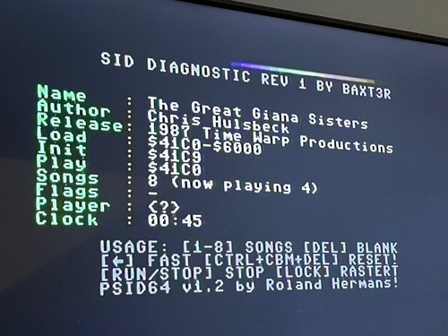 ✅ COMMODORE 64 C64 *8IN1* MULTI SYS DIAGNOSTIC DEAD TEST - LAST UPGRADE 2025 ✅ - Imagen 9 de 10