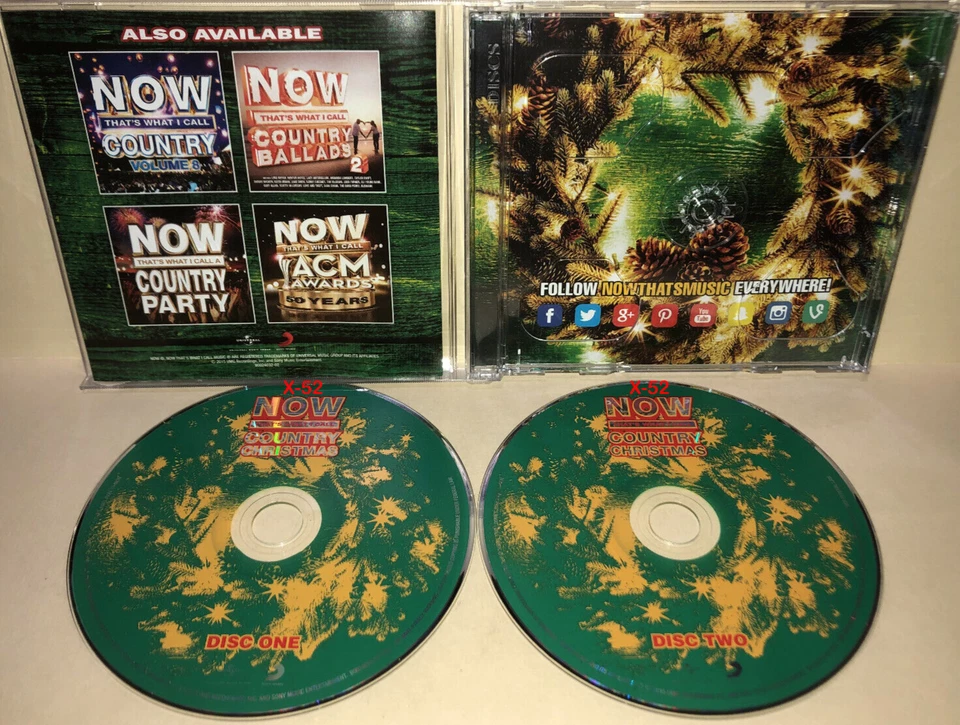Now Country Christmas CD 30 Holiday Hits Toby Keith Reba George Strait Alabama Foto 2 de 4