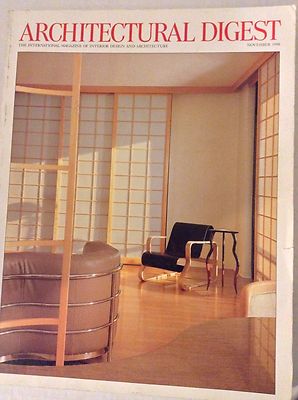 Architectural Digest Magazine Hearst's Penthouse November 1998 082017nonrh