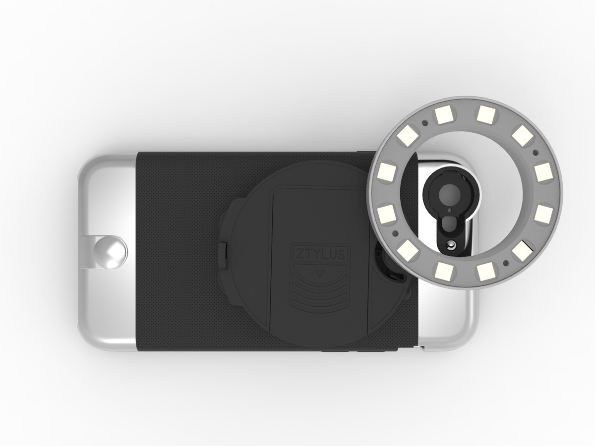 ZTYLUS LED Ring Light Attachment Takes the shadows out of your - Main Image