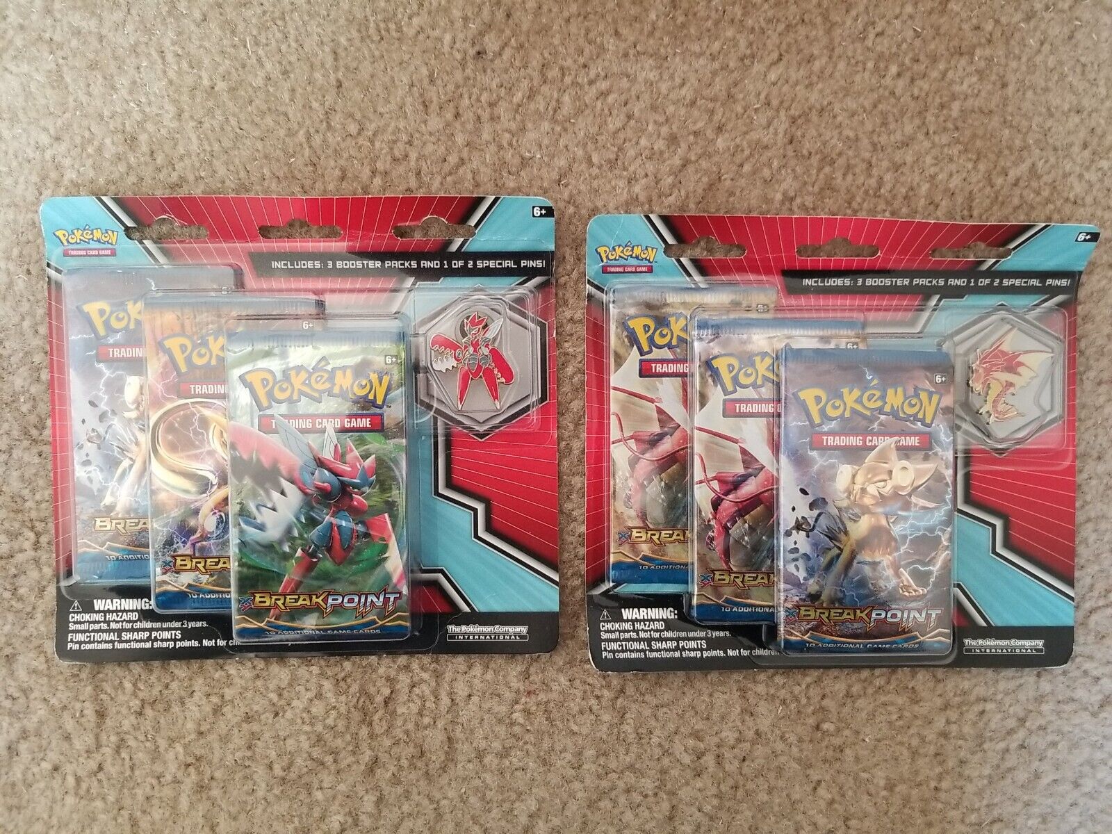 XY BREAKthrough 3-Pack Blister - Mega Charizard X, Mega Lucario, Mega  Charizard Y Pins - Pokemon Products » Pokemon Blister Packs - Da-Planet