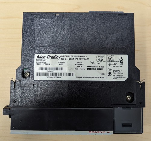 1756-IF8H Series A, 8 Point Controllogix HART Input Module - Picture 11 of 13