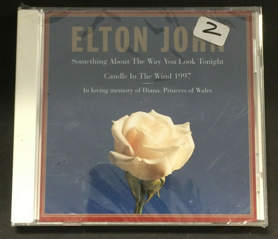 VINTAGE ELTON JOHN * CANDLE  IN THE WIND 1997 * SEALED BRAND NEW CD 91521