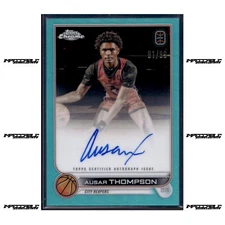 2022-23 Topps Chrome OTE - Aqua #CA-AUT2 Ausar Thompson Rookie Auto /99