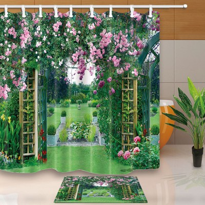 3d shower curtains
