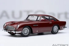 1/18 Aston Martin DB5 RHD Dubonnet Rosso Red Model Car By AUTOart 70289