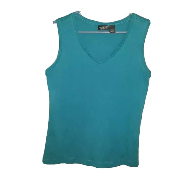 Additions by Chico's Size 1 Turquoise Womens Tank Top eBay