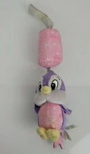 KIDS PREFERRED DISNEY BABY PINK PURPLE BIRD STUFFED PLUSH BABY TOY CHIME