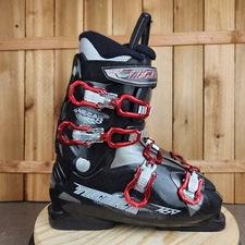 Tecnica Mega + 8 Ski Boots Size 27.5 High-Performance Alpine Black Red