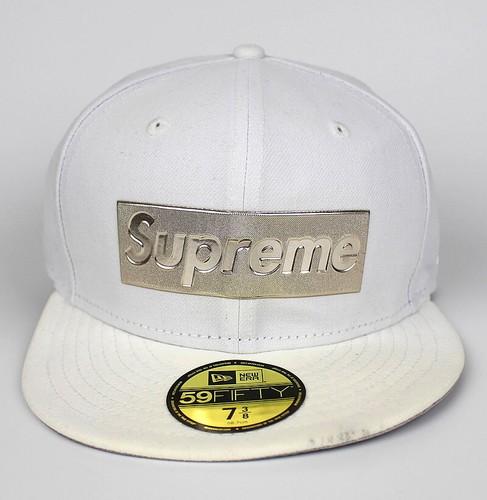 Supreme Baseball Cap New Era Mlb Black Size 7 3 8 Unu Gem