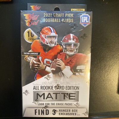 2021 Wild Card Draft Pick Black/White Matte Hanger Box Factory Sealed!!!