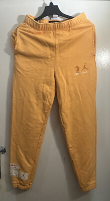 NIKE AIR JORDAN X UNION FLEECE PANTS GOLD [DJ9526 771] LOS ANGELES