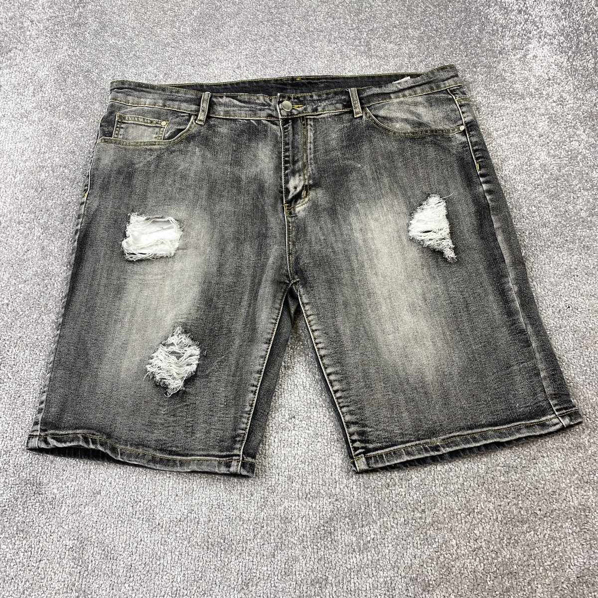 Jeans Original Denim Fashion Bermuda Short Men's Size 42 Gray