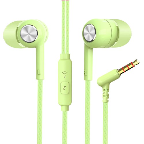 Auricolari In Ear Cuffie Con Microfono 3.5mm Auricolari Cablati Stereo Universale - Foto 5 di 29