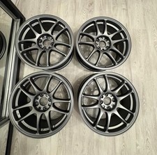 Work Emotion Cr Kai - Gunmetal Grey 16 7j - 4x100 - Et 35 - Cb 67.1 - Like New Work Emotion Cr Kai - Gunmetal Grey 16 7j - 4x100 - Et 35 - Cb 67.1 - Like New