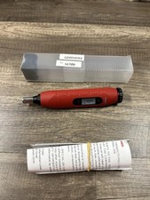 Minty Snap-on QDRIVER4 Micrometer Adjustable Torque Screwdriver w/ Case & Manual