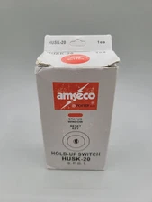 New Amseco Potter Security System Hold-Up Switch HUSK-20 w/Keys SPDT