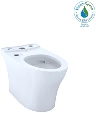 TOTO CT446CEFGNT40 Aquia Elongated Toilet Bowl Only - Cotton