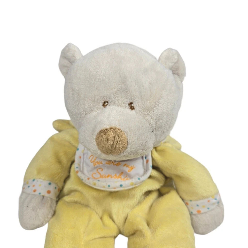 Baby Ganz urso de pelúcia Sunshine You Are My Sunshine bicho de pelúcia amarelo 11" - Imagem 3 de 4