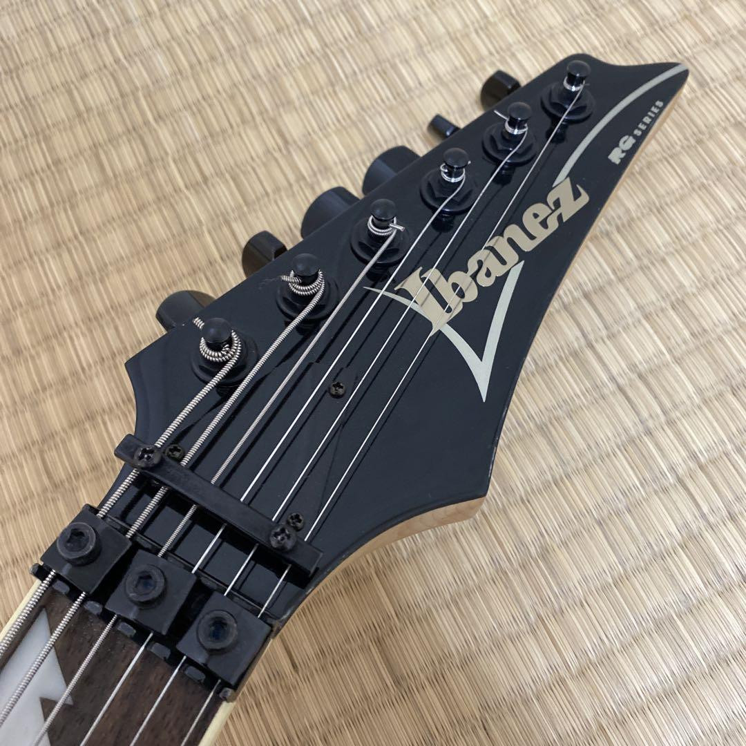 Ibanez RG370DX Electric Guitar Black, Used, Minor Scratches Ibanez RG370DX Electric Guitar Black, Used, Minor Scratches