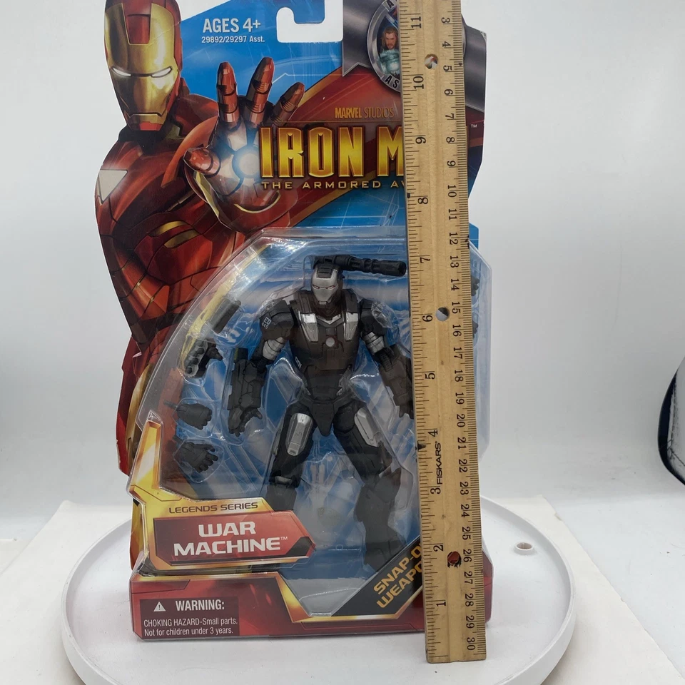 Hasbro Marvel Iron Man The Armored Avenger Legends Series Máquina de Guerra Foto 4 de 4