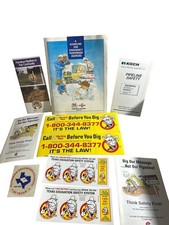 Oil Gas Pipeline Safety Related Brochure And Stickers