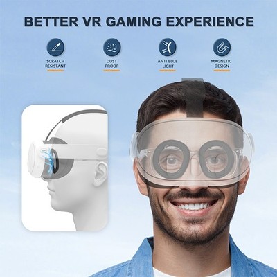 Magnetischer Rahmen Linsenrahmen für Meta Quest 3 VR Brille Headset Zubehör