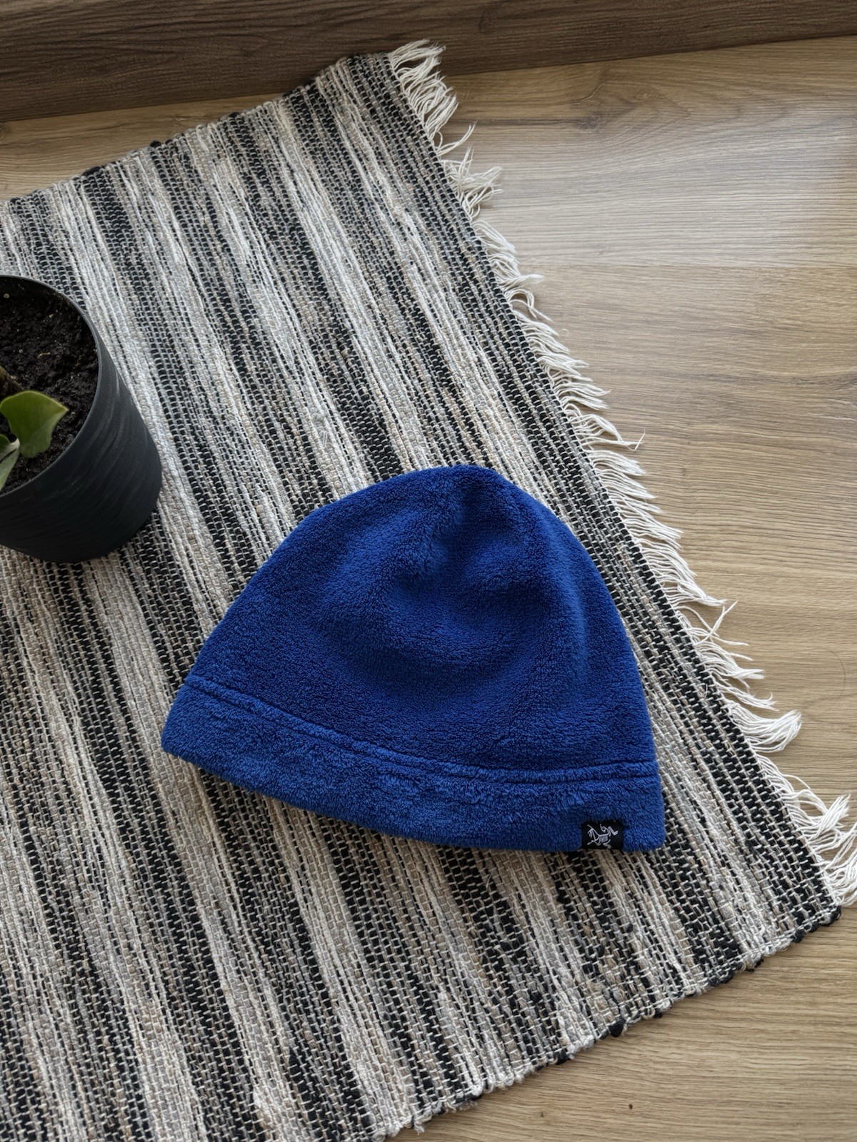 ARC'TERYX Raro cappello berretto Arcteryx Bird Y2K blu pile outdoor hype taglia unica