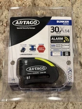 Artago High-End Motorcycle Disc Lock w/wo Alarm, Sold Secure, Moto Anti Theft
