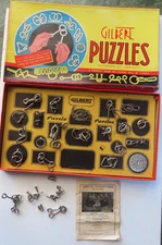 A. C. Gilbert Puzzles  Complete with Extras Instruction Booklet 1940 No. 1032