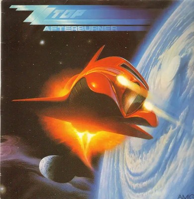 ZZ Top Afterburner NEAR MINT Amiga Vinyl LP