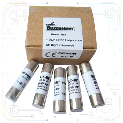 10PCS Eaton Bussmann FWC-6A10F FWC6A10F 6A 600V 10 x 38 mm High speed fuse
