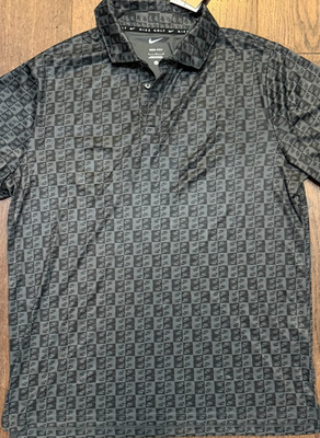 Nike Par Men's Dri-FIT Golf Polo, Black, Large, New 2026!!