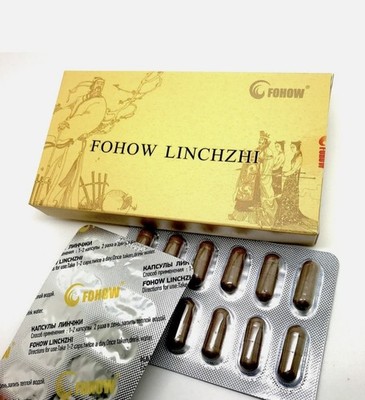 Kordiceps Reishi Fohow Linchzhi Cordyceps Kapseln 24 KAPSELN