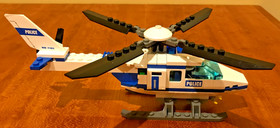 Lego City 7741 Police Helicopter Complete with Instructions Excellent Conditio