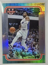 2021-22 BOWMAN UNIVERSITY PORTLAND TRAILBLAZER CALEB LOVE 2003 AQUA FOIL /150