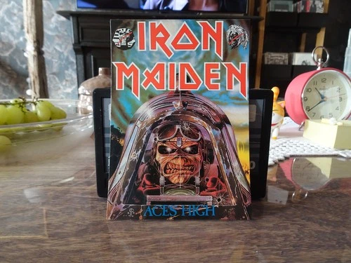 Iron Maiden - Aces High ++ Postkarte ++ unbeschrieben ++ 4 ++