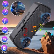 Wireless Bluetooth Speaker w/ 10W HD Sound Bass Handsfree Call For Travel Office