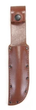 World War Two Era Brown Leather Sheath for US Navy Mark 1 MK 1 Knife Left Hand