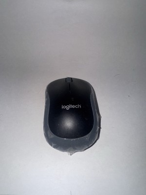 Logitech M185 Wireless Mouse 2.4GHz with USB Mini Receiver Black