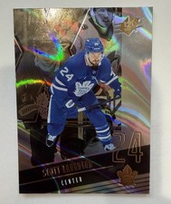 2025-26 SPx Scott Laughton Gold SP #97 Parallel Maple Leafs