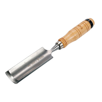 Holzmeißel halbrund Stechbeitel Meißel handkreisförmig 38mm #55 Holzgriff