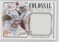 2014 Panini National Treasures Colossal Pro Bowl Materials /99 John Abraham 5w7