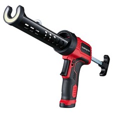 Caulk Gun, Non-Drip Electric Caulking Gun with 300 KG Thrust, Cordless Silico...