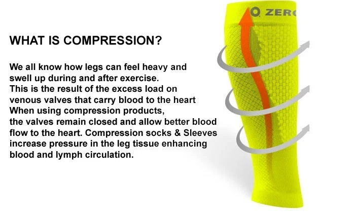 ZEROPOINT PRO RACING COMPRESSION RUNNING SOCKS BLACK AND YELLOW - SAVE 70% - Image 2 of 4
