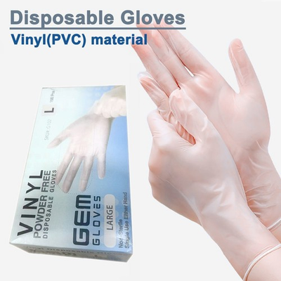 #ad #ad 100 200 400pcs Food Grade Disposable Vinyl PVC Gloves for Kitchen Garden S M L $4.95