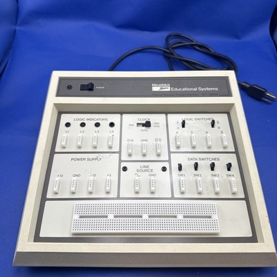 Vintage HEATHKIT DIGITAL DESIGN EXPERIMENTER ET-3200 Tested Working