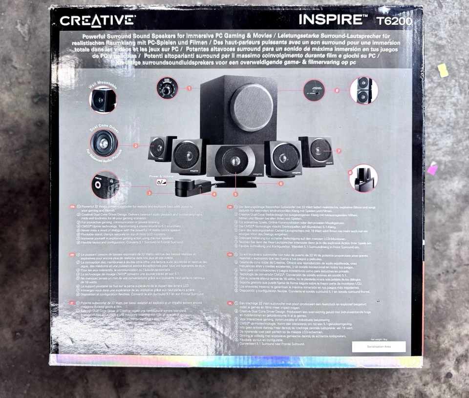 Creative Inspire T6200 - Image 4 of 4